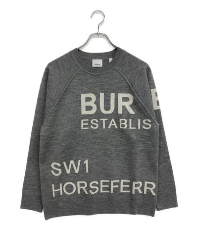 BURBERRY ニット HORSEFERRY KNIT SWEATER 8028718 メンズ SIZE S バーバリー