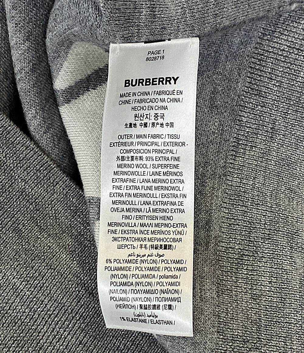 BURBERRY ニット HORSEFERRY KNIT SWEATER 8028718 メンズ SIZE S バーバリー