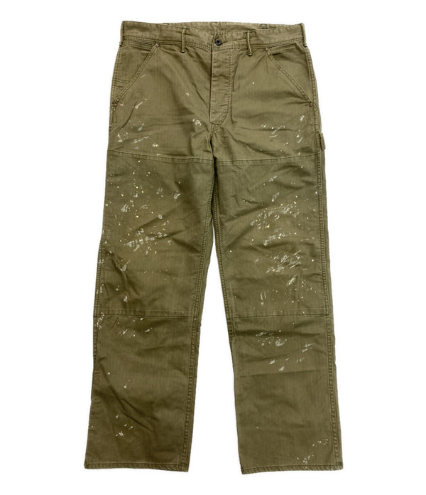 RRL　ラルフローレン ワークパンツ　W34 RRL RALPH LAUREN ラルフローレン パンツ ダメージ加工 メンズ SIZE 34
