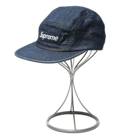Supreme キャップ Croc Strap Camp Cap インディゴ アイレット メンズ SIZE - シュプリーム