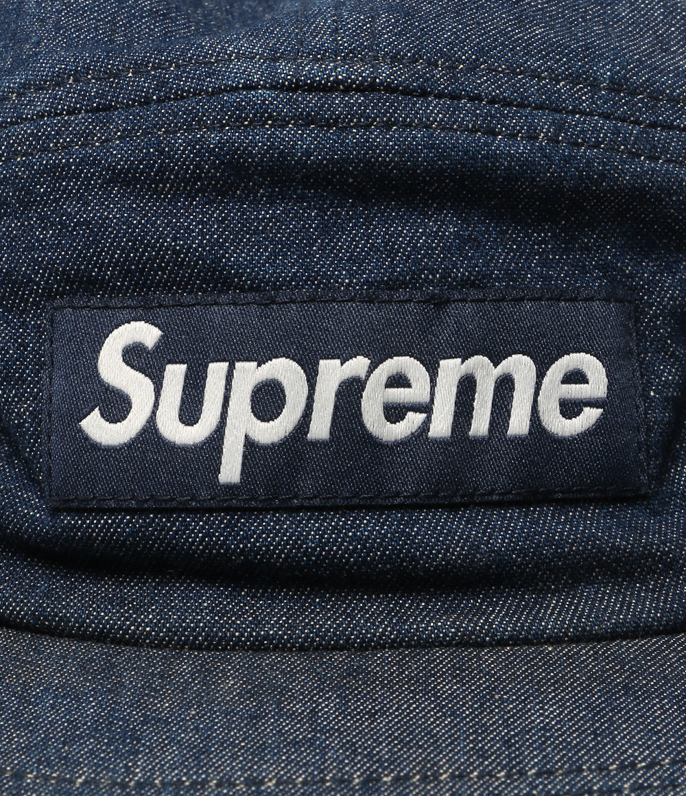 Supreme キャップ Croc Strap Camp Cap インディゴ アイレット メンズ SIZE - シュプリーム
