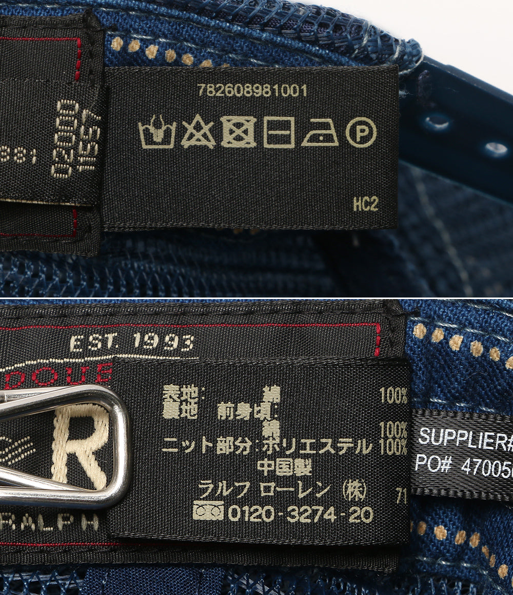 RRL RALPH LAUREN キャップ WABASH STRIPE TRUCKER CAP メンズ SIZE O/S ダブルアールエル