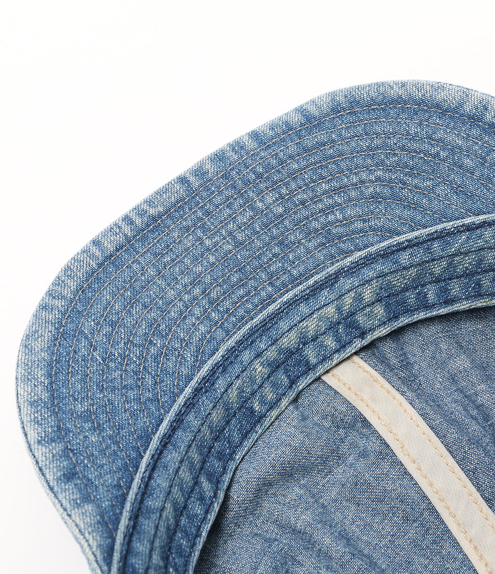 RRL RALPH LAUREN キャップ DENIM SERVICE CAP MILITARY メンズ SIZE L ダブルアールエル