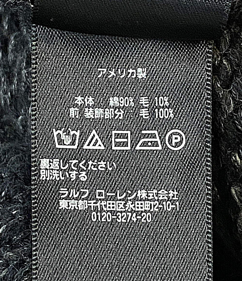 RRL RALPH LAUREN ラルフローレン ニット アメリカ製 メンズ SIZE L ダブルアールエル
