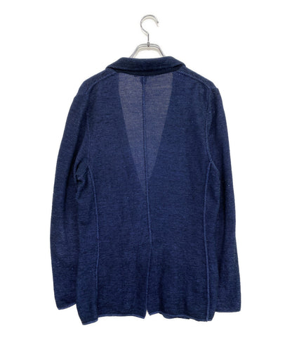 LARDINI テーラードジャケット ブルー コットンリネン JK.530 メンズ SIZE XS ラルディーニ