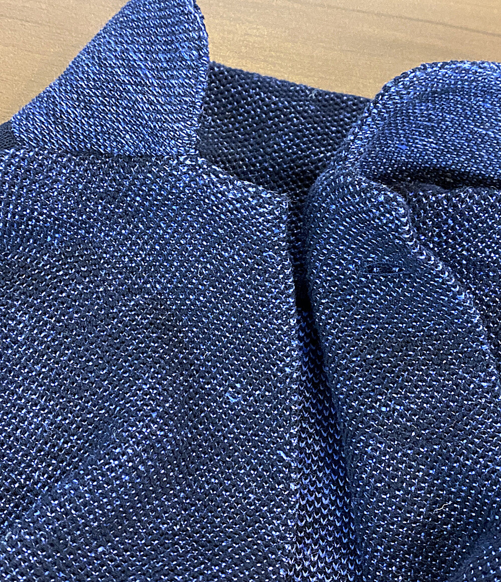 LARDINI テーラードジャケット ブルー コットンリネン JK.530 メンズ