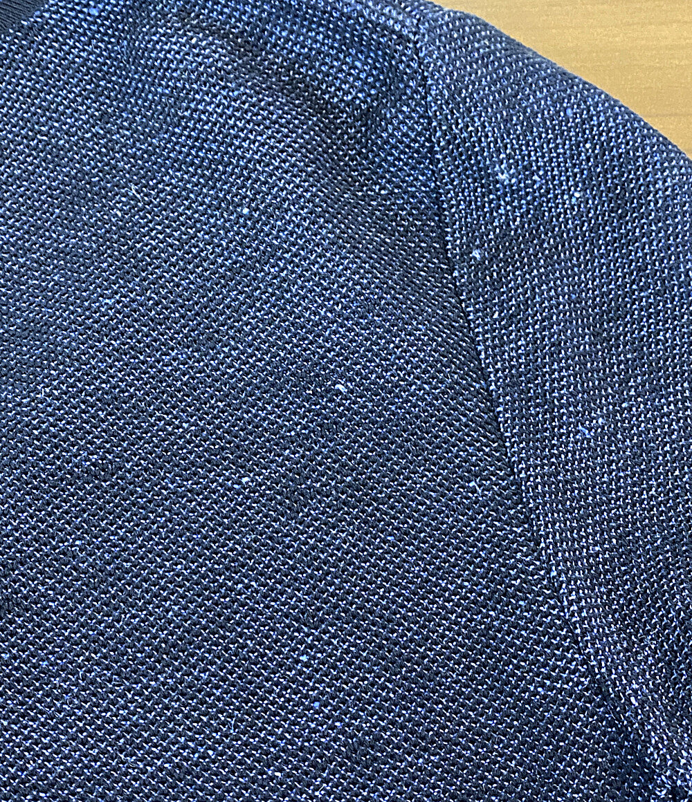 LARDINI テーラードジャケット ブルー コットンリネン JK.530 メンズ LARDINI テーラードジャケット ブルー コットンリネン JK.530 メンズ