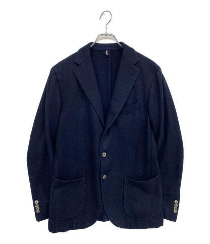 Santaniello テーラードジャケット カシミア イタリア製 ネイビー GL7270MF/FL364 メンズ SIZE 48 サンタニエッロ