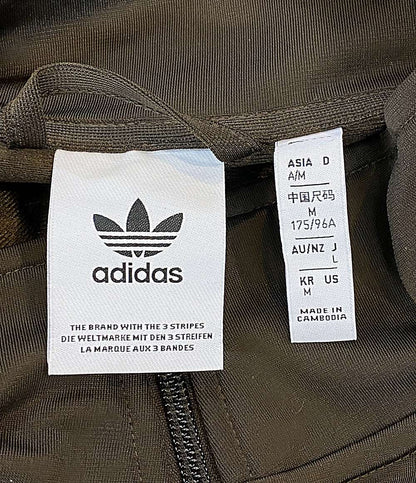 美品 adidas トラックジャケット ブラウン レディース SIZE L アディダス