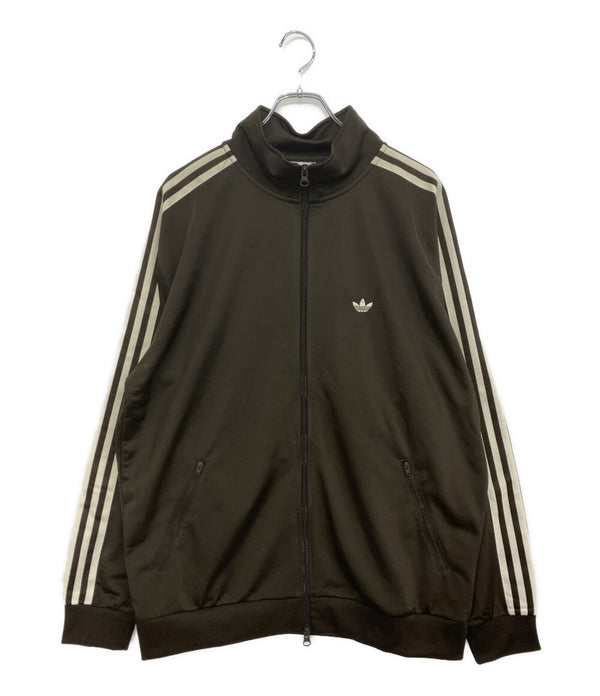 adidas Originals アディダス トラックジャケット ブラウン 美品 adidas トラックジャケット ブラウン レディース SIZE L