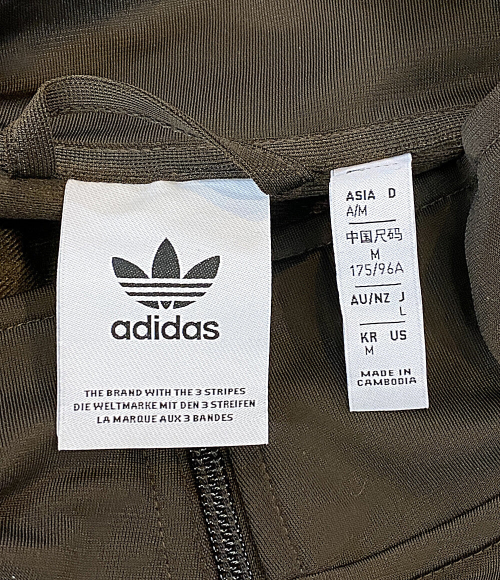 美品 adidas トラックジャケット ブラウン レディース SIZE L アディダス