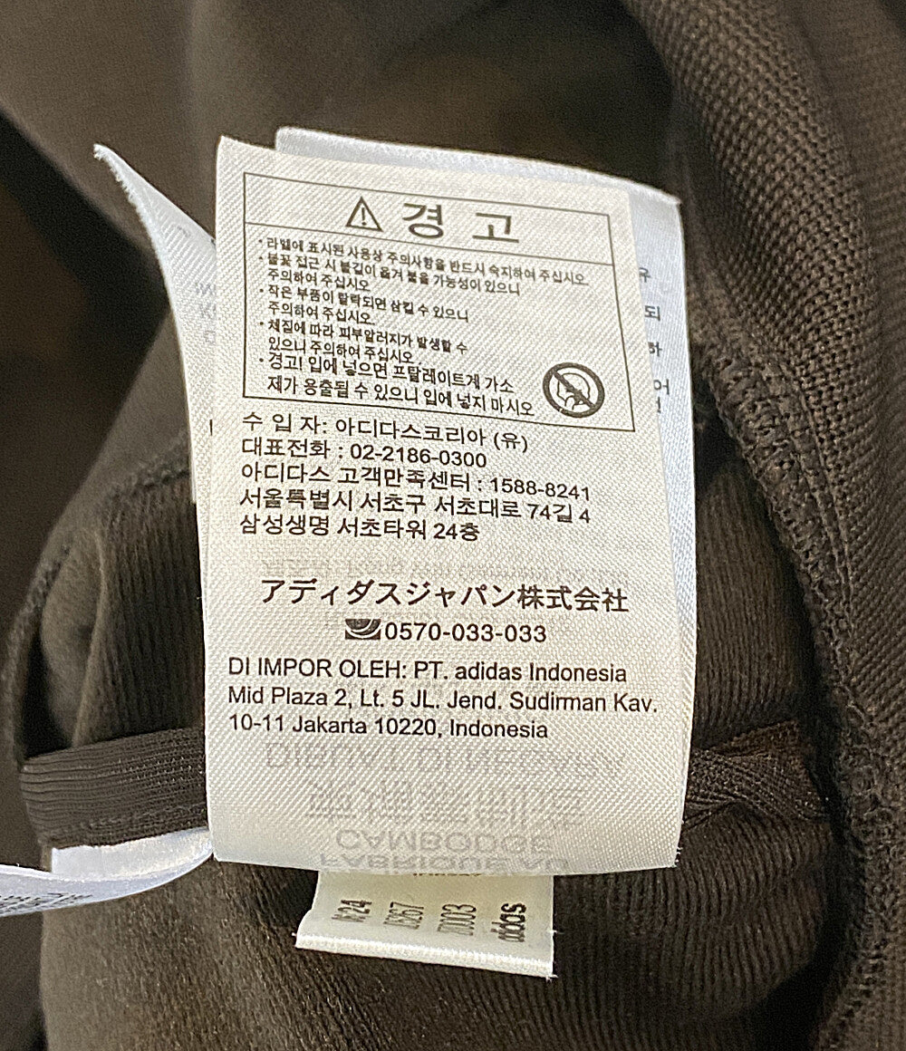 美品 adidas トラックジャケット ブラウン レディース SIZE L アディダス