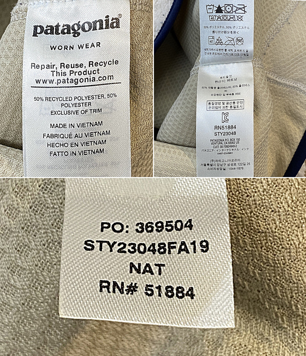 Patagonia フリースベスト RETROーX VEST クリーム 19AW メンズ SIZE L パタゴニア