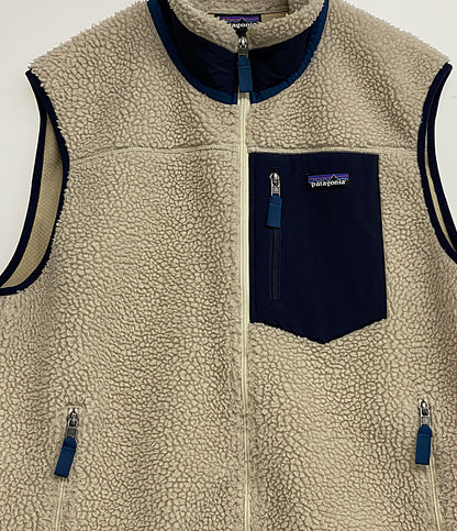 Patagonia フリースベスト RETROーX VEST クリーム 19AW メンズ SIZE L パタゴニア