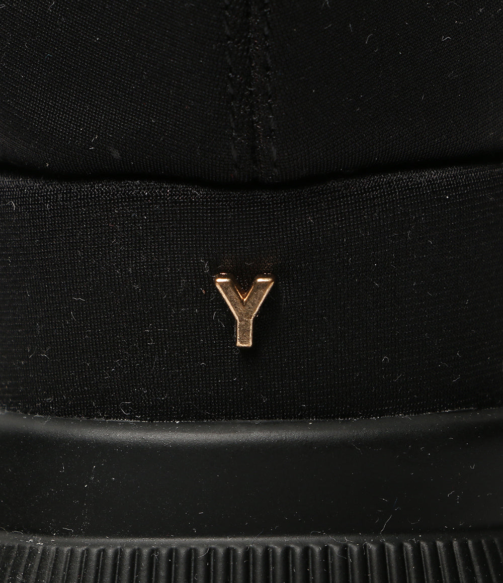 YELLO イエロ ブーツ TOKYO BLACK MID SNEAKER SHORT BOOTS レディース