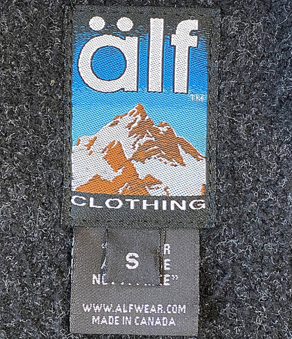 alf アルフ フリース ジャケット CANADA製 チャコール 90s メンズ SIZE S