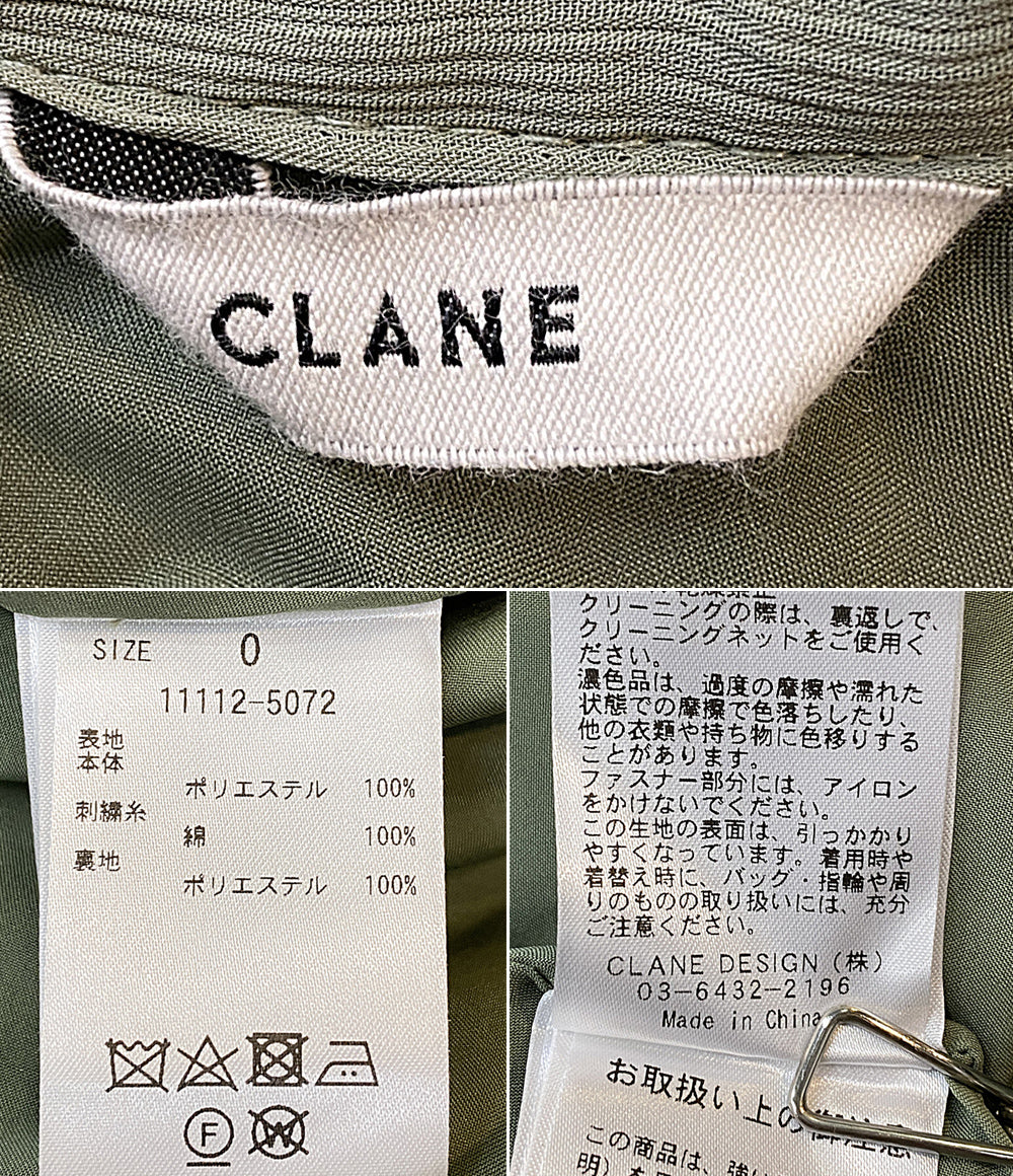 CLANE ストライプフラワーエンブロイダリーワンピース 11112-5072 レディース SIZE - クラネ