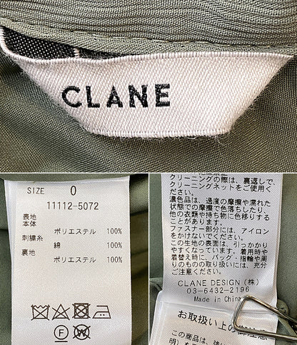 CLANE ストライプフラワーエンブロイダリーワンピース 11112-5072 レディース SIZE - クラネ
