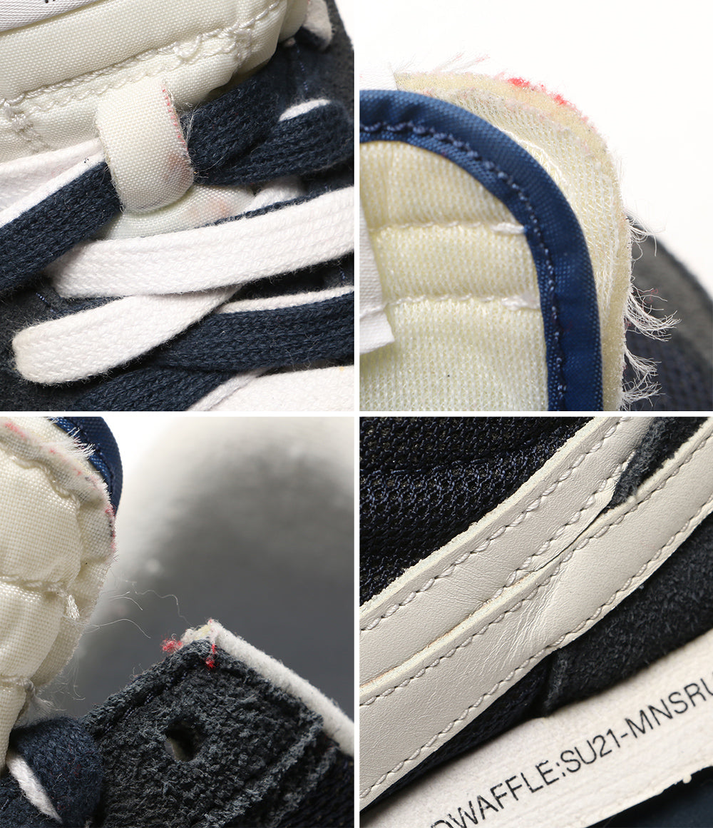 NIKE×sacai×Fragment サカイ フラグメント スニーカー LDWAFFLE NAVY