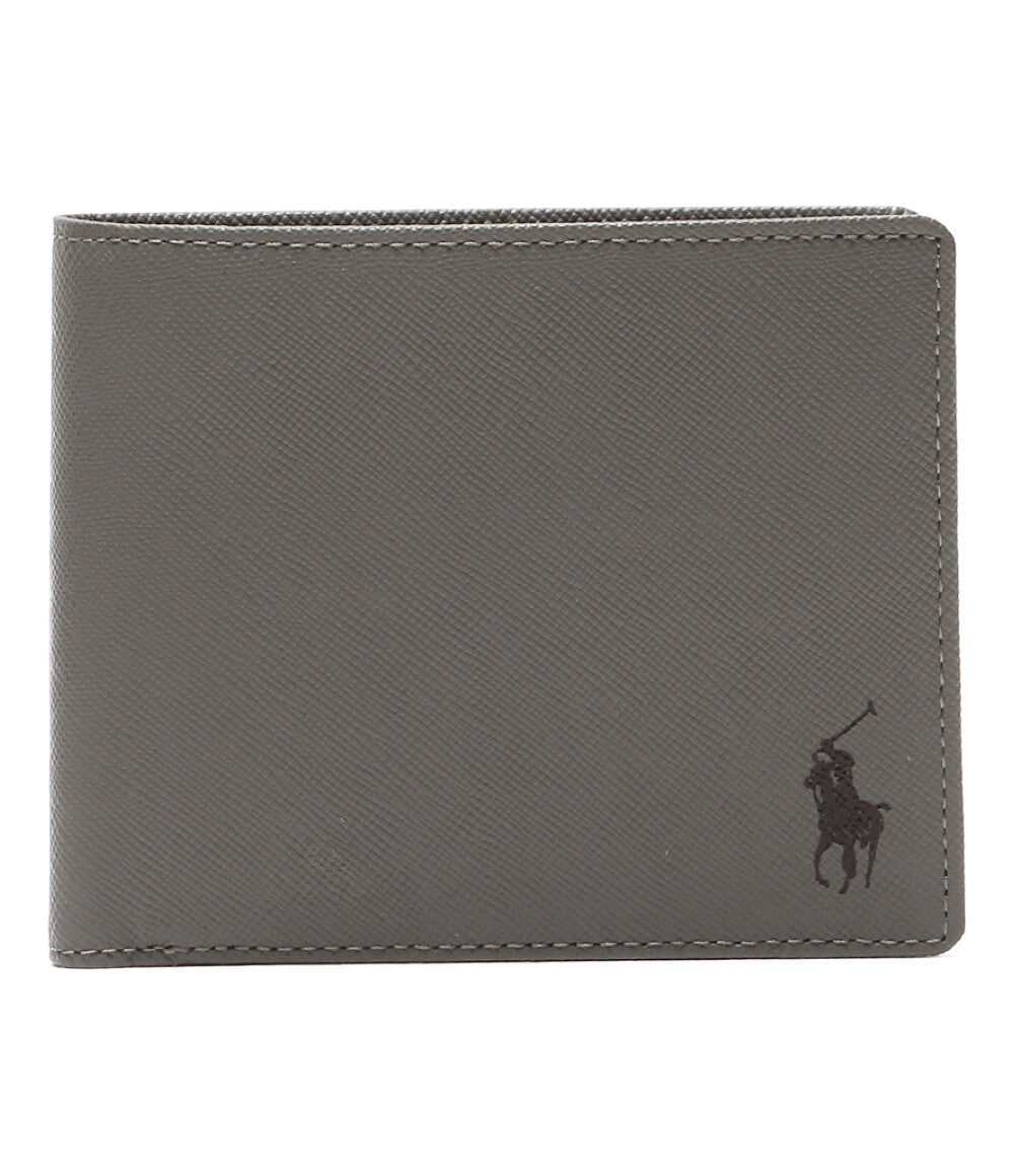 美品 POLO RALPH LAUREN 二つ折り財布 サフィアーノ レザー ビル