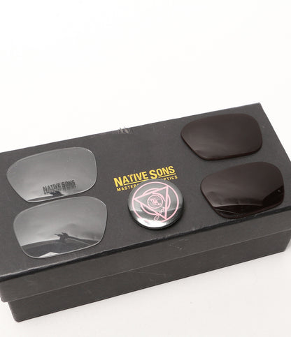 NATIVE SONS ネイティブ サンズ サングラス DIZZ ブラウン レディース