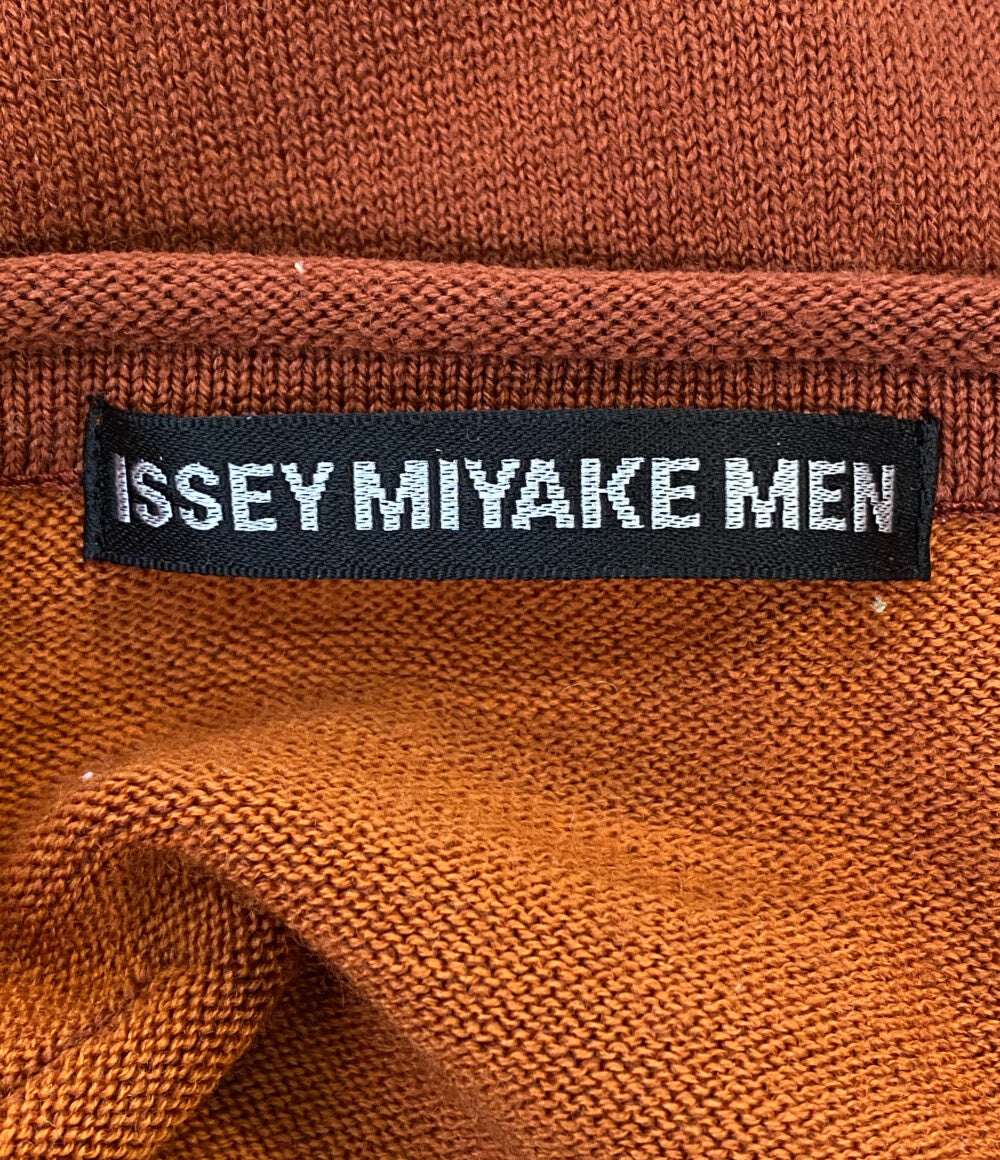 ISSEY MIYAKE MEN ニット 19SS オレンジ カットオフ ME93KN174 メンズ SIZE 3 イッセイミヤケ メン