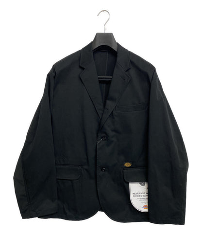 美品 Dickies × TRIPSTER INC テーラードジャケット 251M10BM01 ソフトツイル 段返り3B BLK メンズ SIZE L ディッキーズ