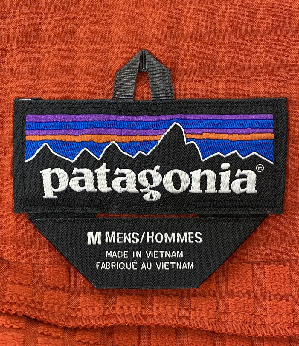 Patagonia パーカー R1 TechFaceHoody オレンジ サーマル裏地 メンズ SIZE M パタゴニア