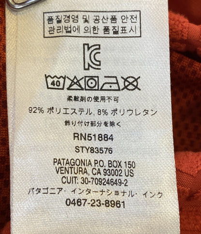 Patagonia パーカー R1 TechFaceHoody オレンジ サーマル裏地 メンズ SIZE M パタゴニア