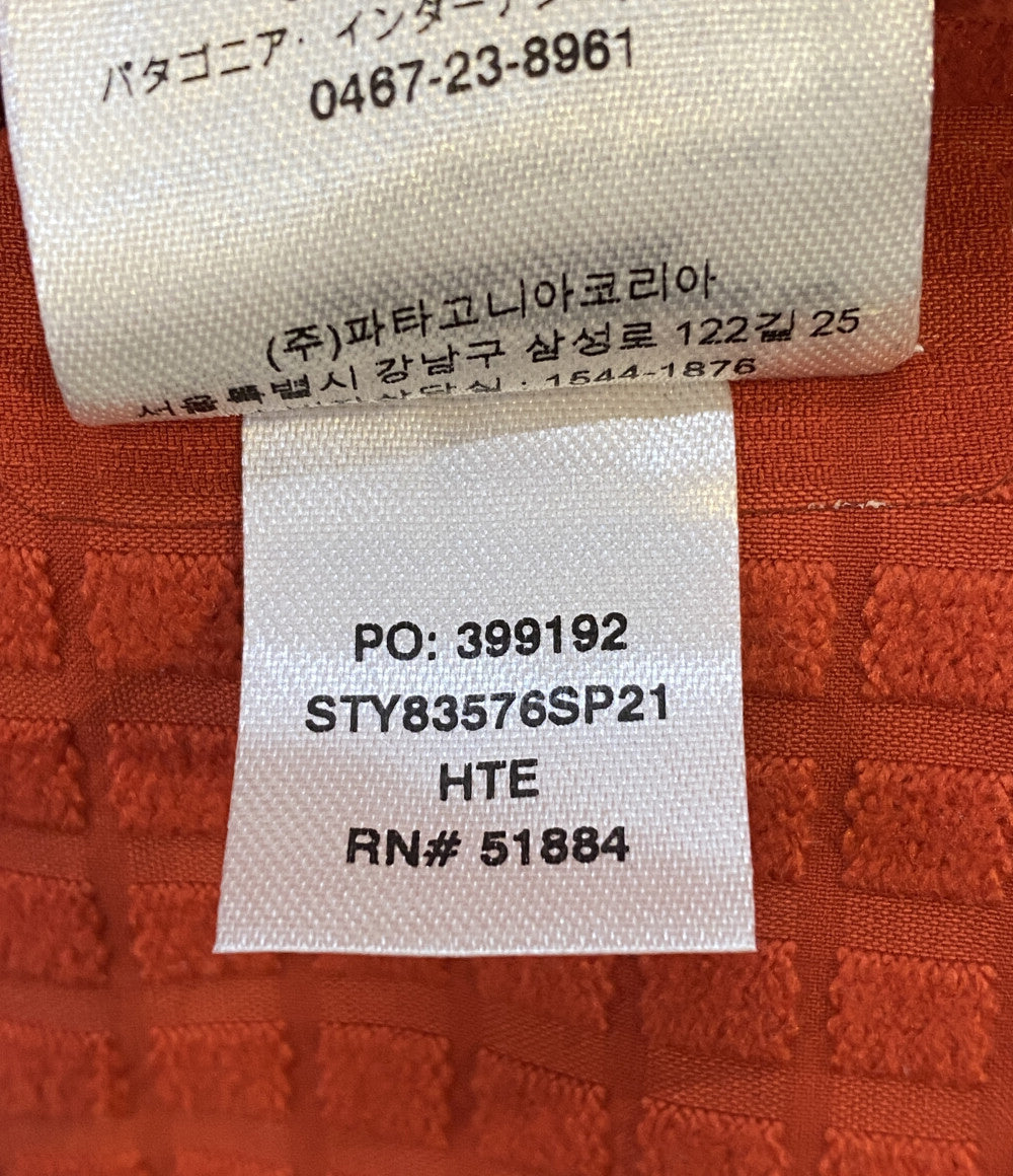 Patagonia パーカー R1 TechFaceHoody オレンジ サーマル裏地 メンズ SIZE M パタゴニア