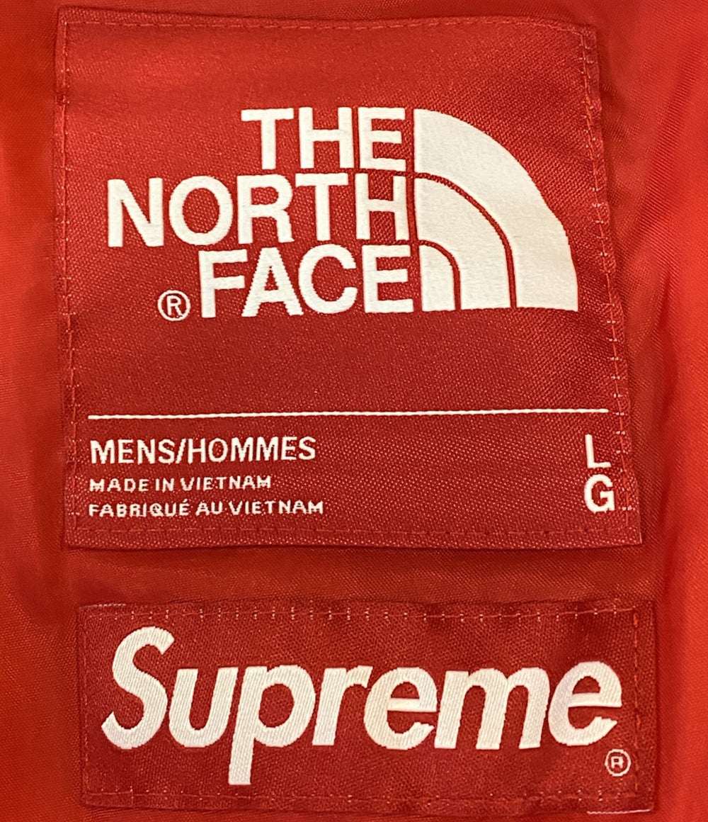 美品 THE NORTH FACE × SUPREME シュプリーム フーディー ダウン NY52400I 24AW INSULATED FULL ZIP HOODIE メンズ SIZE L ザ・ノースフェイス