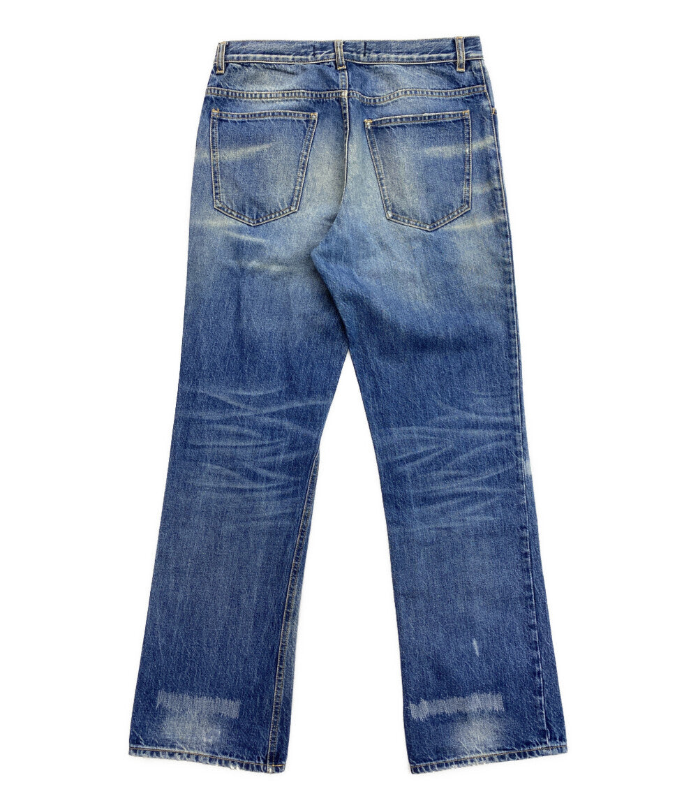 GOLDEN GOOSE デニムパンツ インディゴ 905157 ダメージ加工 イタリア製 メンズ SIZE S ゴールデングース