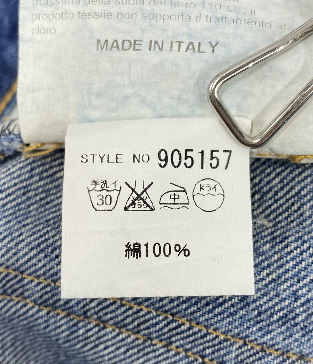 GOLDEN GOOSE デニムパンツ インディゴ 905157 ダメージ加工 イタリア製 メンズ SIZE S ゴールデングース