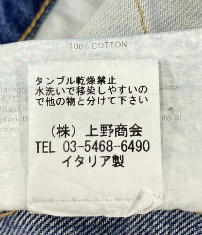 GOLDEN GOOSE デニムパンツ インディゴ 905157 ダメージ加工 イタリア製 メンズ SIZE S ゴールデングース