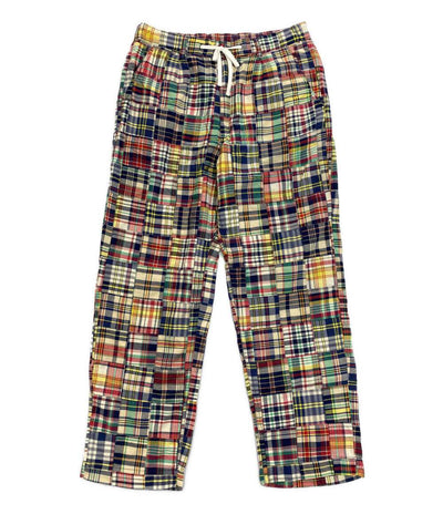 POLO RALPH LAUREN パンツ プレップスター マドラス イージー パッチワーク メンズ SIZE L ポロ・ラルフローレン