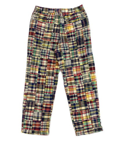 POLO RALPH LAUREN パンツ プレップスター マドラス イージー パッチワーク メンズ SIZE L ポロ・ラルフローレン