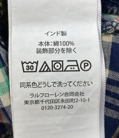 POLO RALPH LAUREN パンツ プレップスター マドラス イージー パッチワーク メンズ SIZE L ポロ・ラルフローレン