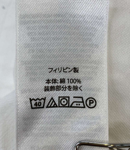 POLO RALPH LAUREN 長袖シャツ CLASSIC FIT CREST-PATCH OXFORD WHITE メンズ SIZE L ポロ・ラルフローレン