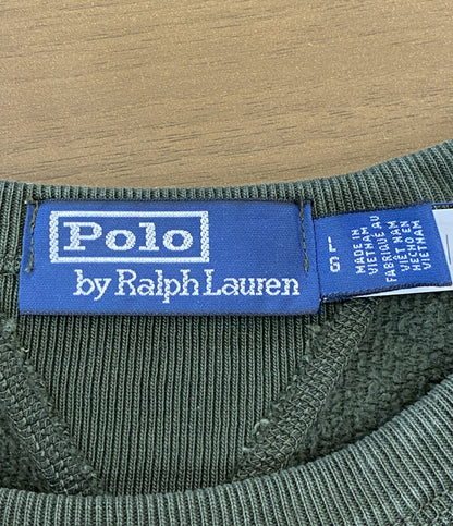 POLO RALPH LAUREN ガーメントダイド フリース スウェットシャツ OLV メンズ SIZE L ポロ・ラルフローレン