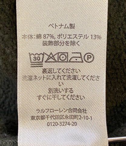 POLO RALPH LAUREN ガーメントダイド フリース スウェットシャツ OLV メンズ SIZE L ポロ・ラルフローレン