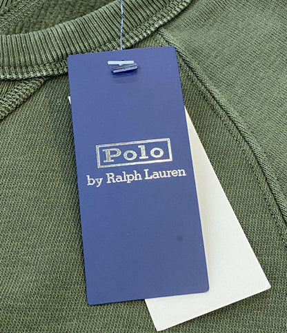 POLO RALPH LAUREN ガーメントダイド フリース スウェットシャツ OLV メンズ SIZE L ポロ・ラルフローレン