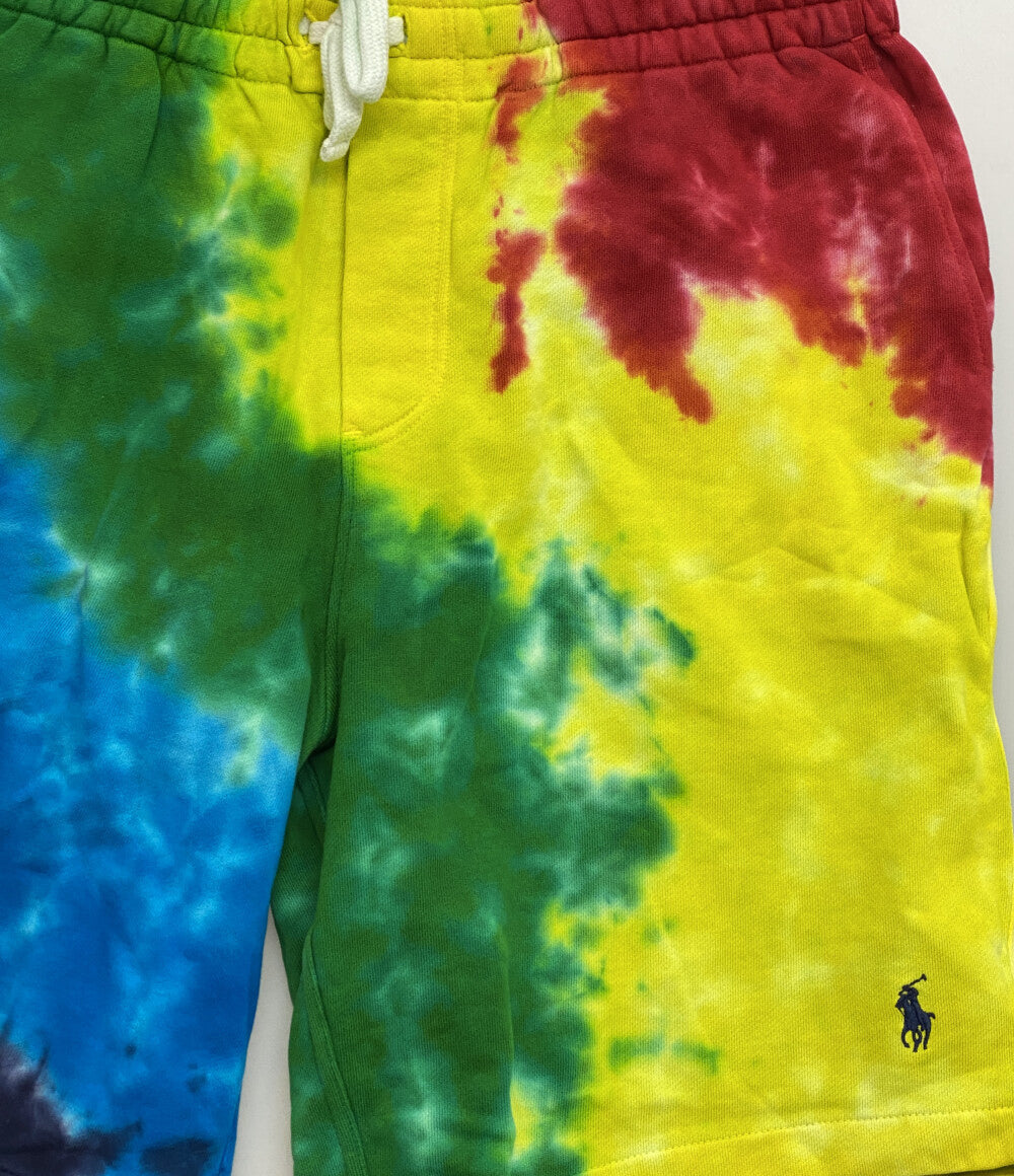 美品 POLO RALPH LAUREN ショートパンツ TIE DYE SWEAT SHORT メンズ SIZE L ポロ・ラルフローレン