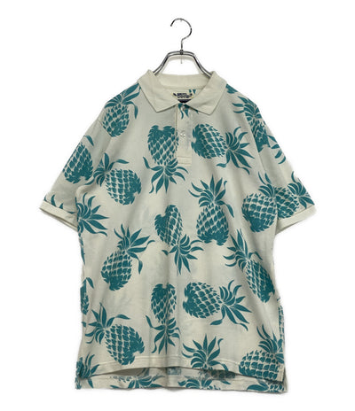BEAMS GOLF ビームスゴルフ ポロシャツ 別注SUN SURF パイン柄 メンズ SIZE M