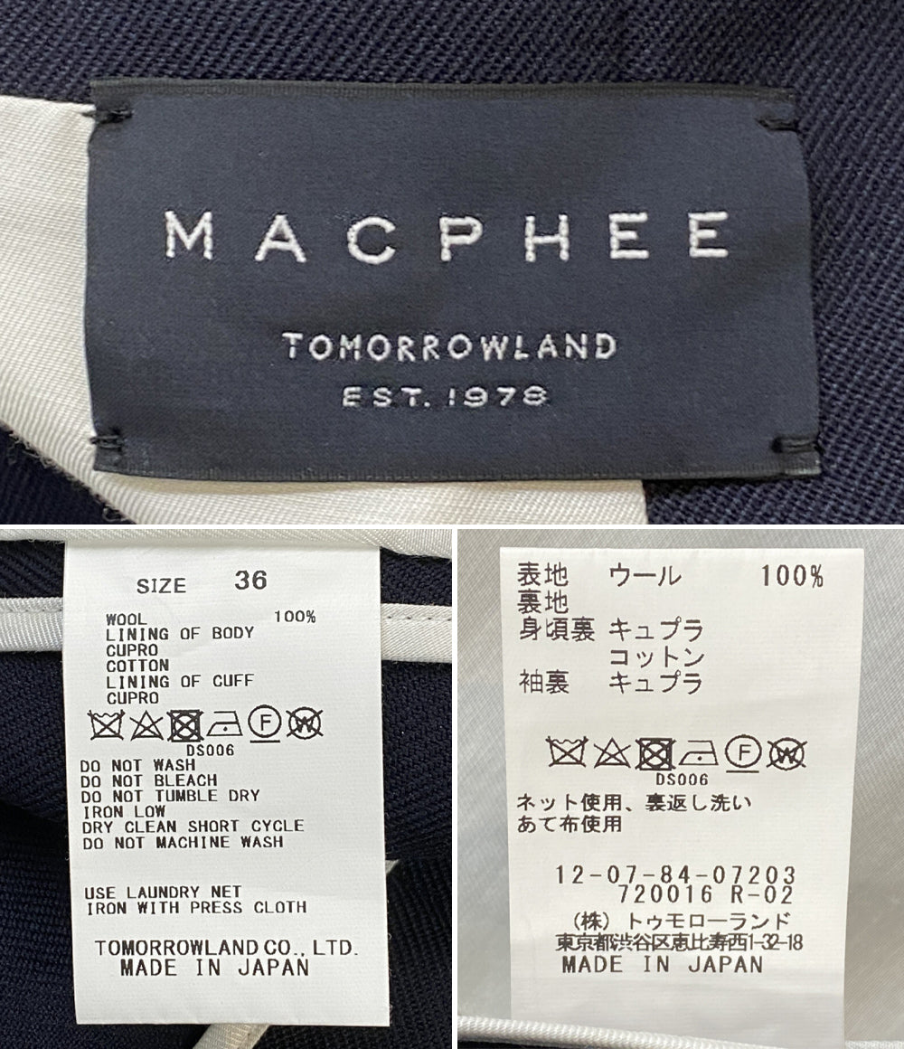 MACPHEE ダブルジャケット レディース SIZE 36 マカフィー