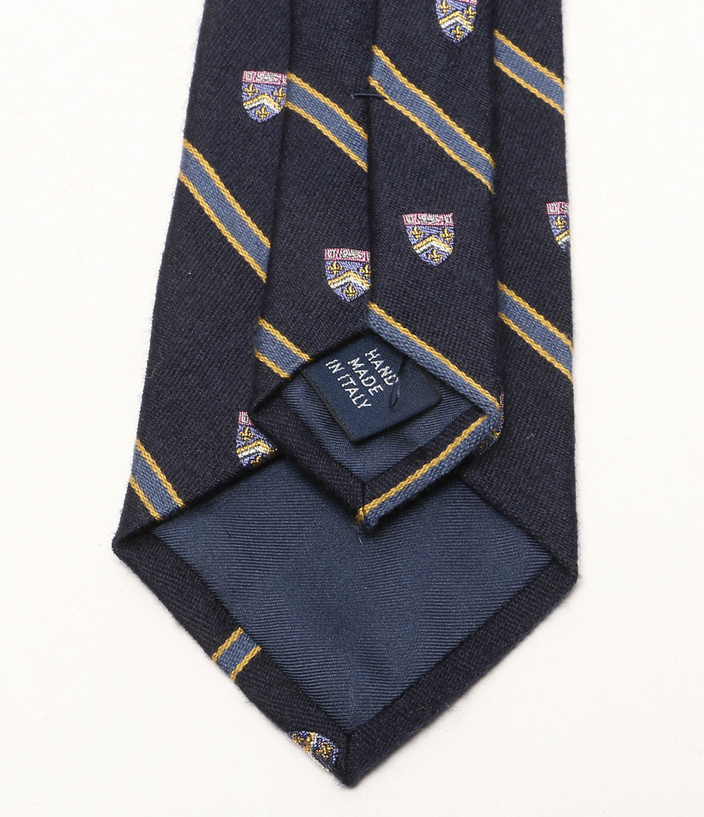 美品 POLO RALPH LAUREN ネクタイ ストライプド ウールシルク クラブ 美品 POLO RALPH LAUREN ネクタイ ストライプド ウールシルク クラブ