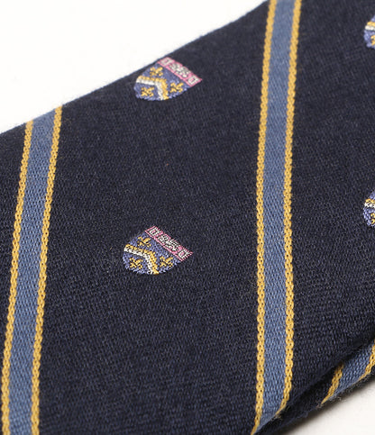 美品 POLO RALPH LAUREN ネクタイ ストライプド ウールシルク クラブ メンズ ポロ・ラルフローレン
