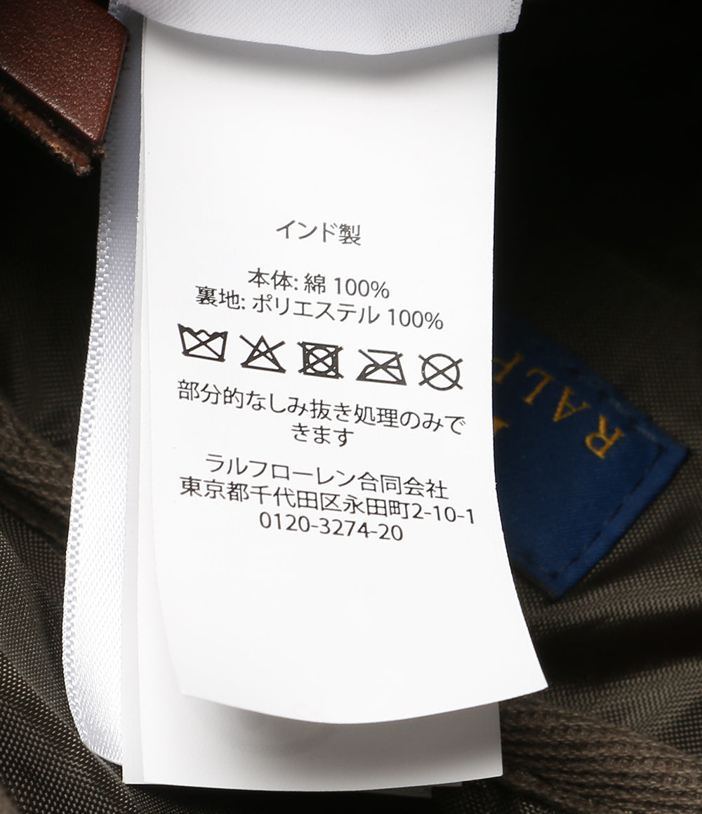 美品 POLO RALPH LAUREN ボディバッグ パッチワーク キャンバス ウエストポーチ メンズ ポロ・ラルフローレン