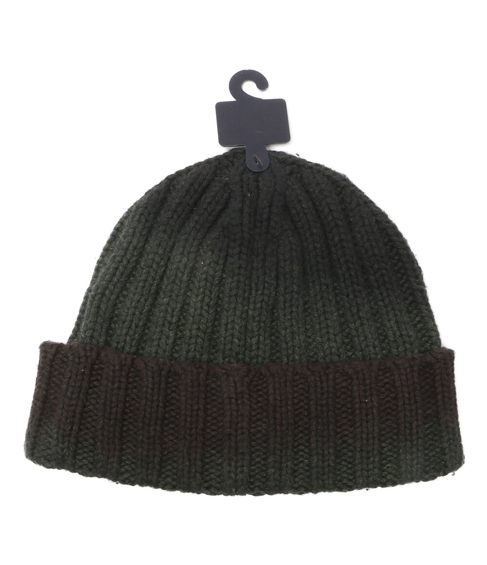 美品 POLO RALPH LAUREN ニット帽 ボーダー グラデーション メンズ ポロ・ラルフローレン