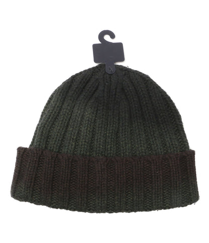 美品 POLO RALPH LAUREN ニット帽 ボーダー グラデーション メンズ ポロ・ラルフローレン