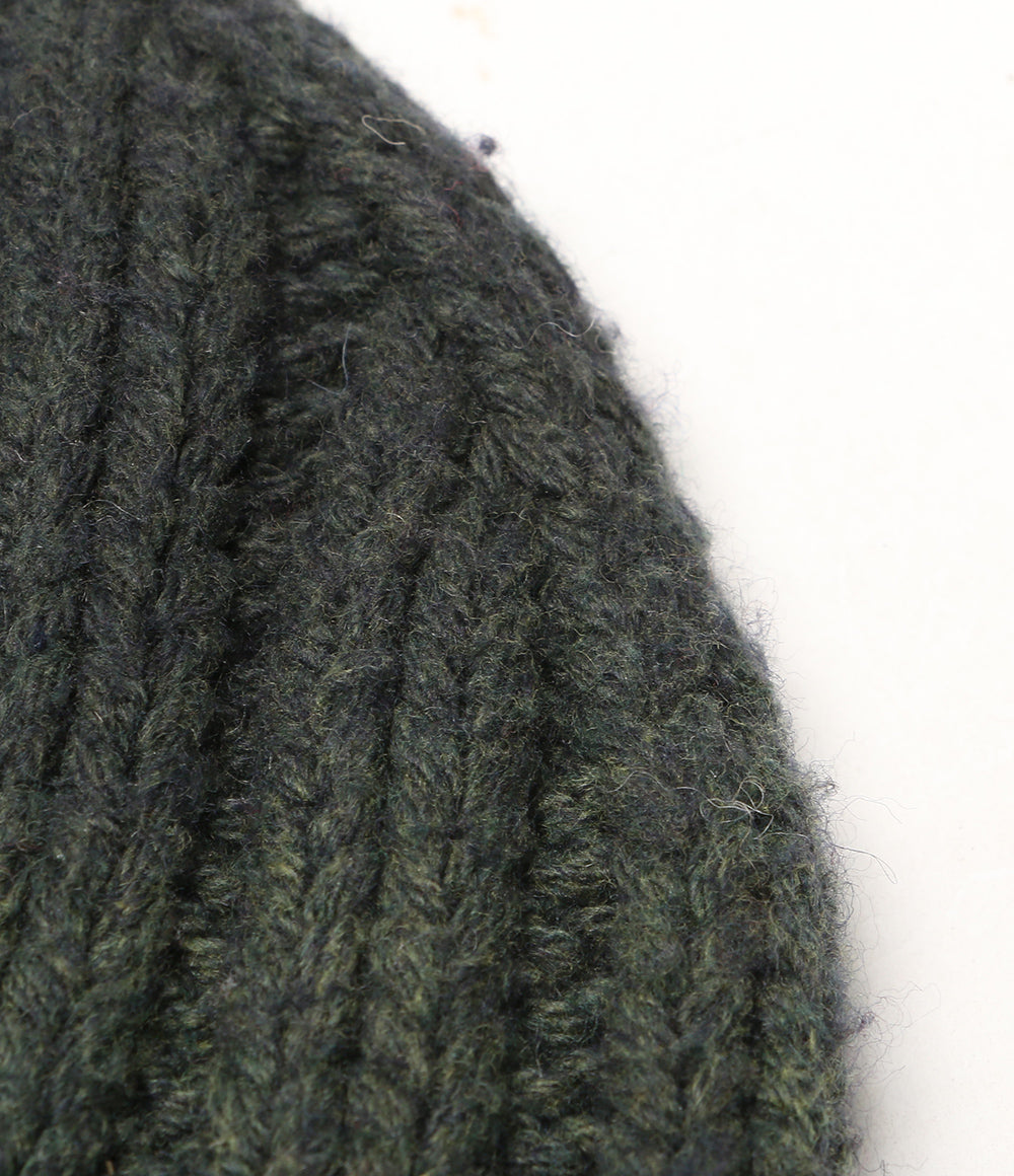 美品 POLO RALPH LAUREN ニット帽 ボーダー グラデーション メンズ ポロ・ラルフローレン